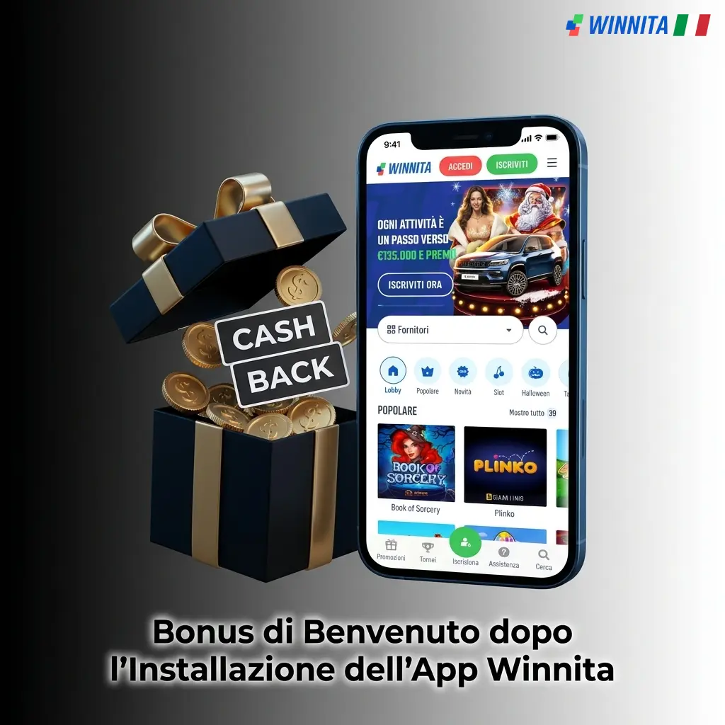 Bonus di benvenuto Winnita: fino a 3000 EUR, 450 giri gratuiti e bonus scommesse per nuovi utenti