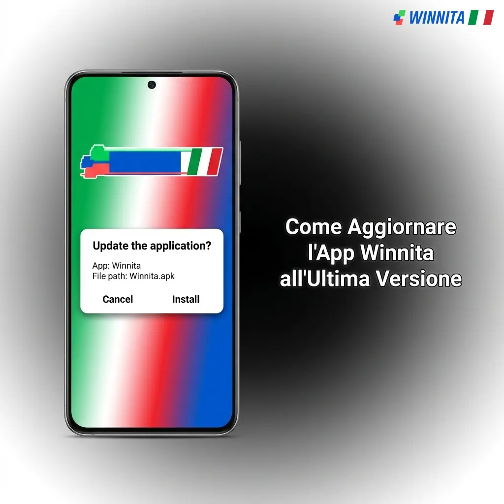 Aggiornamento automatico app Winnita PWA su smartphone, nessun download richiesto