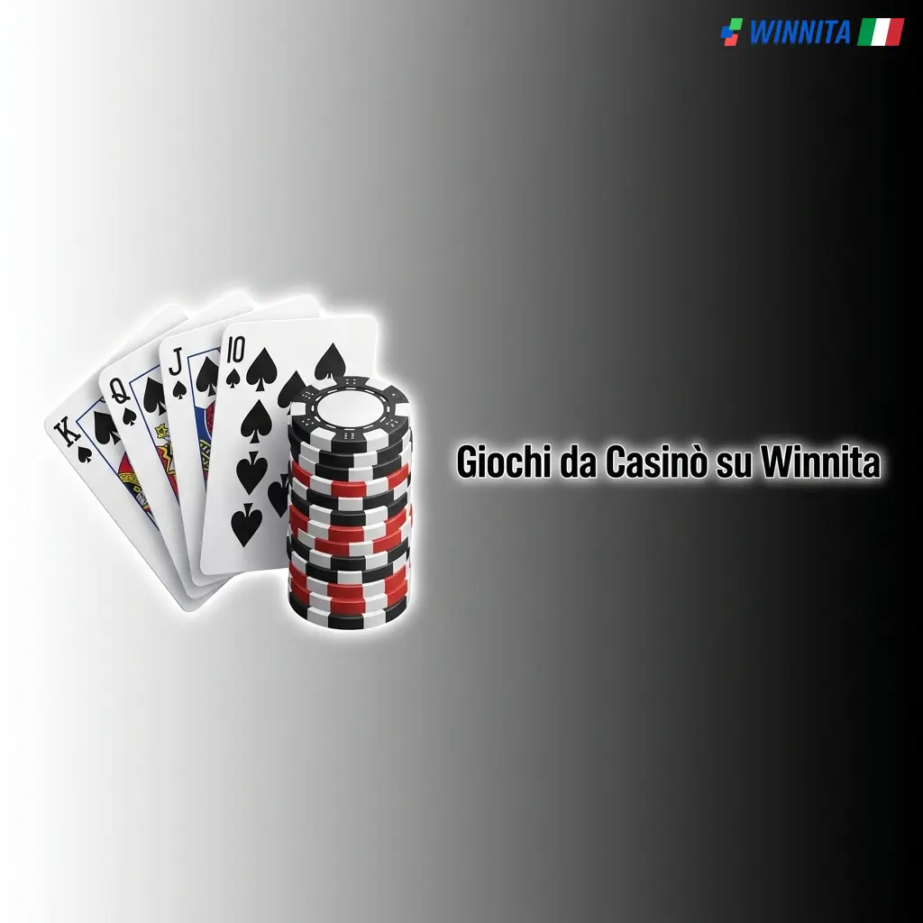 Giochi da casinò su Winnita: slot, roulette, blackjack e live dealer per tutti i giocatori italiani