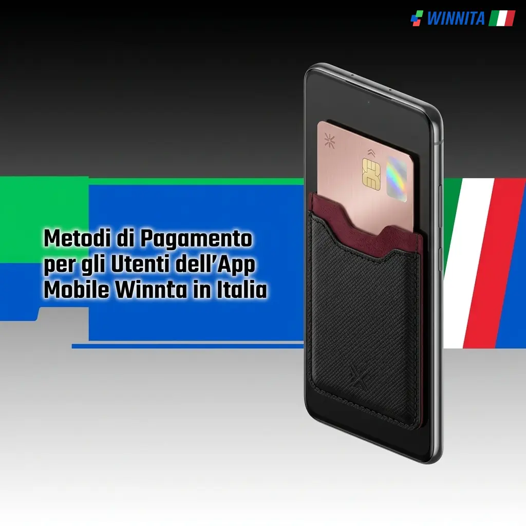 Metodi di pagamento Winnita Italia: CartaSì, Satispay, Apple Pay, Visa, Mastercard e Postepay sull'app mobile