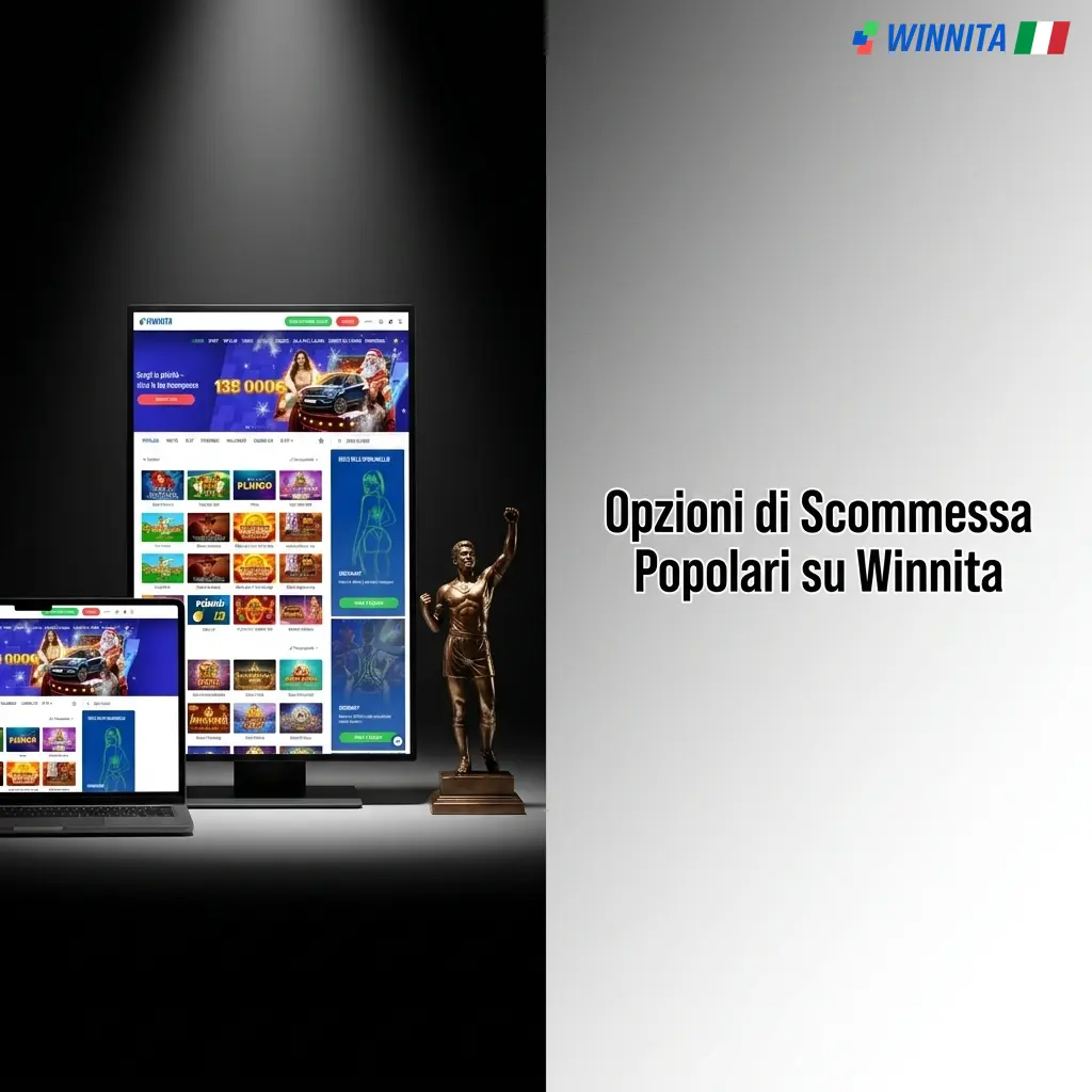 Opzioni di scommessa su Winnita: Live, Prematch, Combinata e Handicap per scommettitori italiani