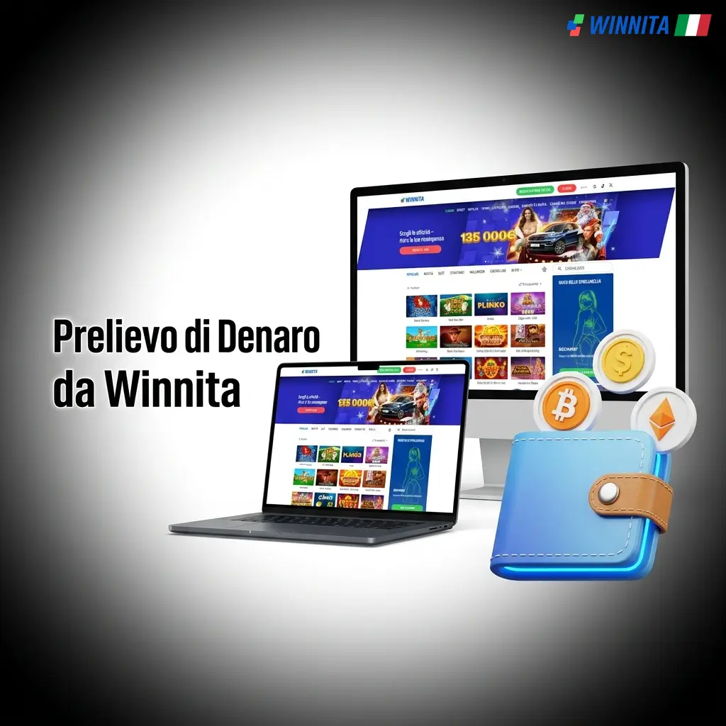 Guida al prelievo di denaro su Winnita: accesso alla cassa, metodi disponibili e monitoraggio transazioni.