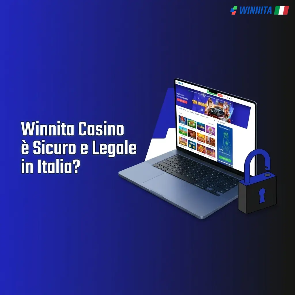 Winnita Casino sicuro e legale in Italia con licenza Curaçao, crittografia SSL 256 bit e gioco responsabile