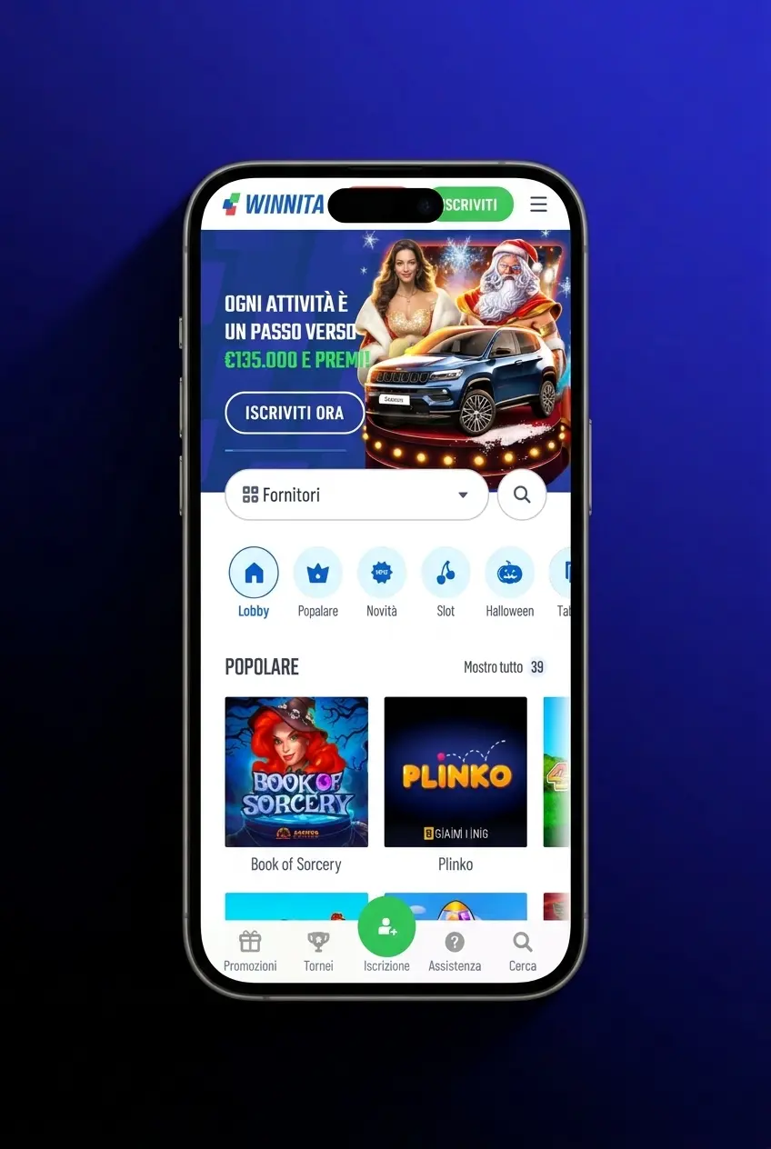 Guida in 5 passi per piazzare la prima scommessa su Winnita Casino da desktop o app mobile