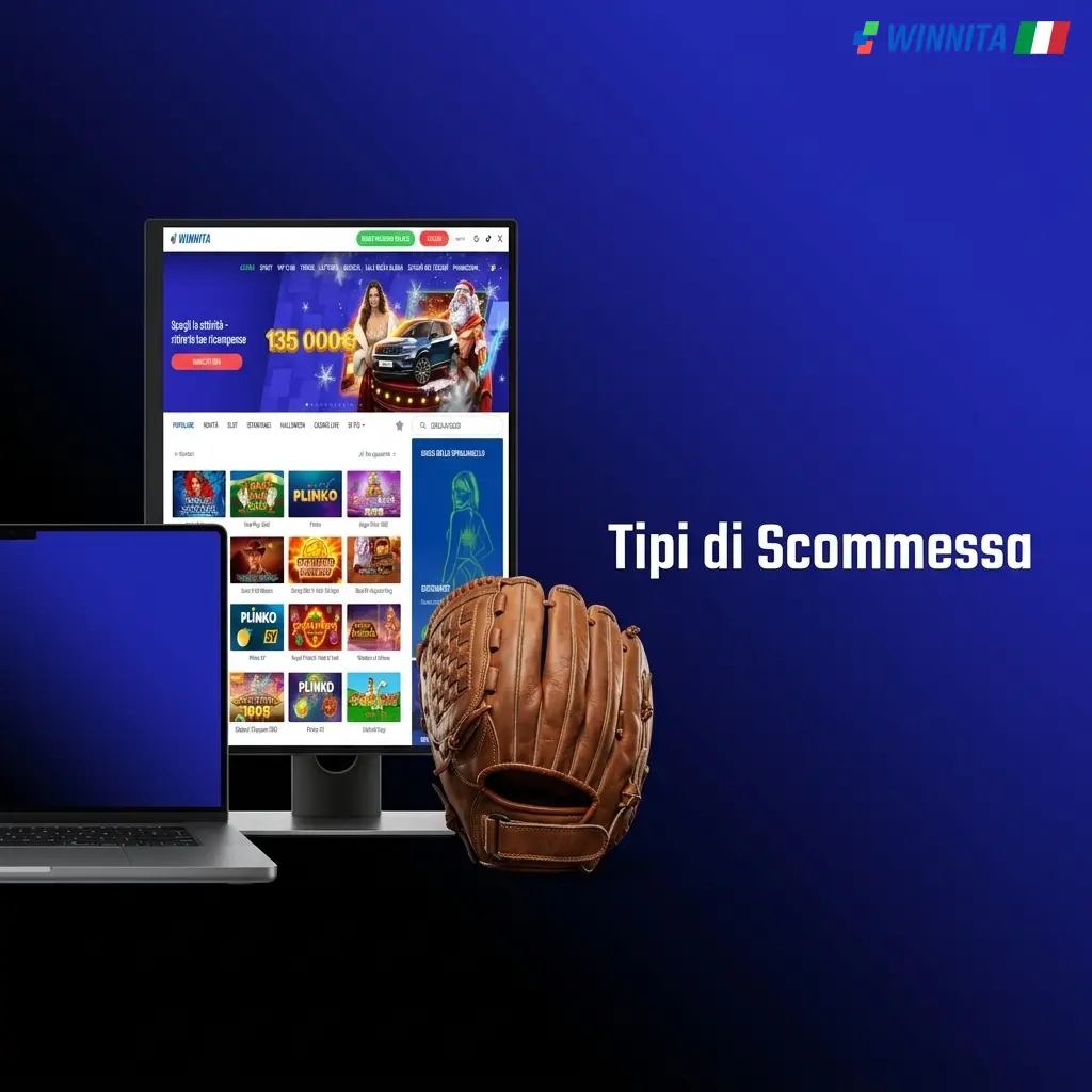 Tipi di scommessa su Winnita Casino: singola, combinata, sistema, Trixie e Patent spiegati per giocatori italiani