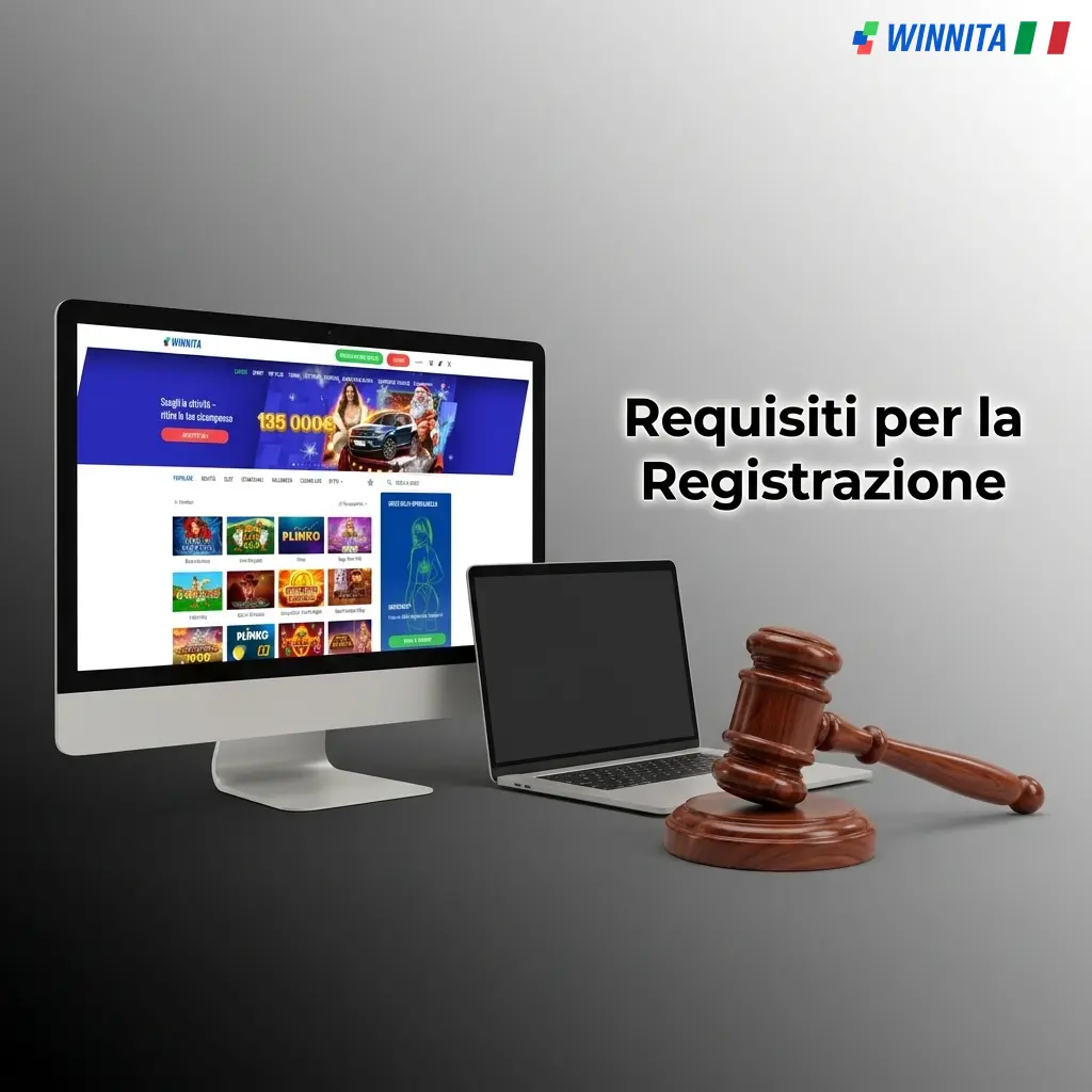 Requisiti registrazione casinò online: età minima 18 anni, un account per persona, dati veritieri e residenza in Italia